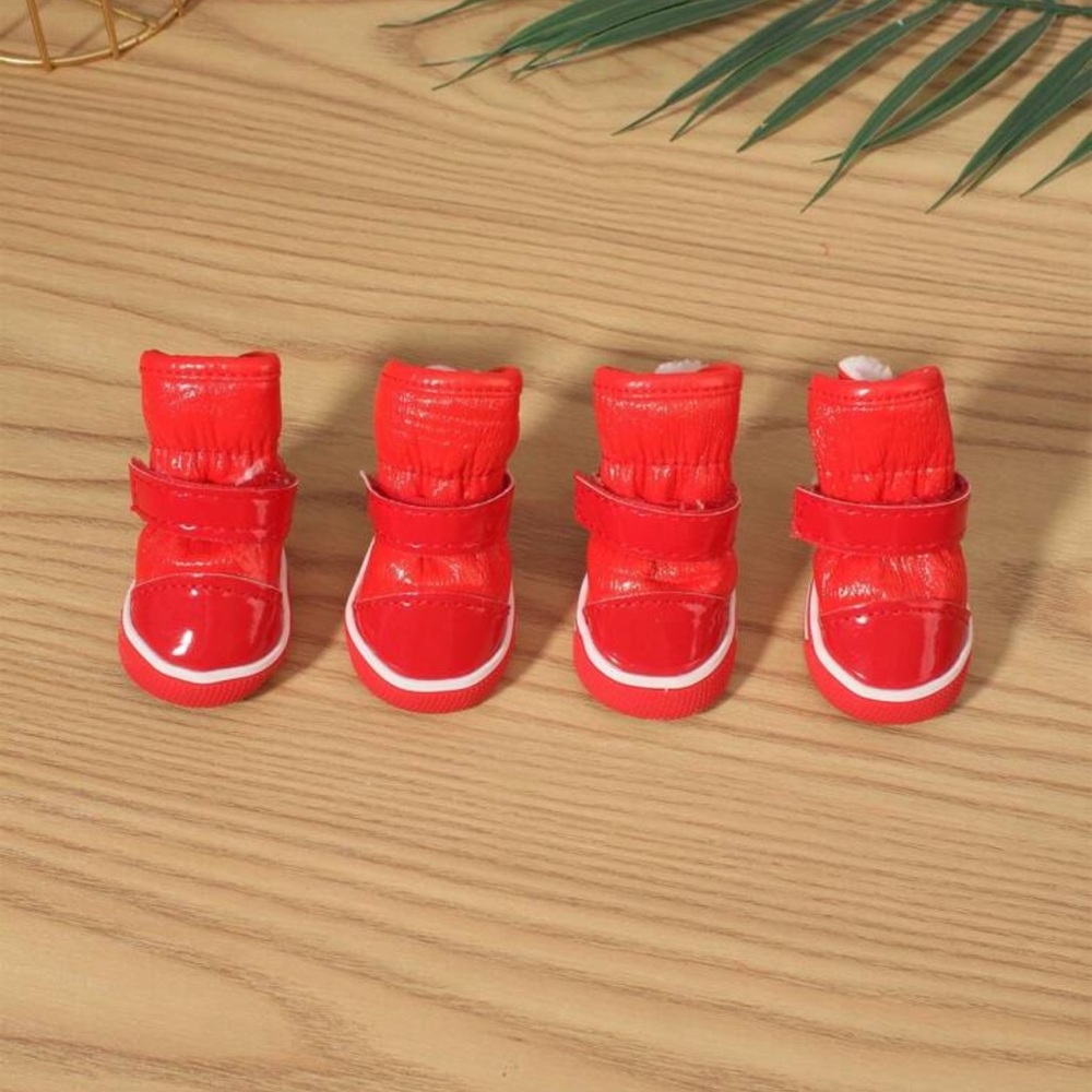 Doggy leather thermal boots XS